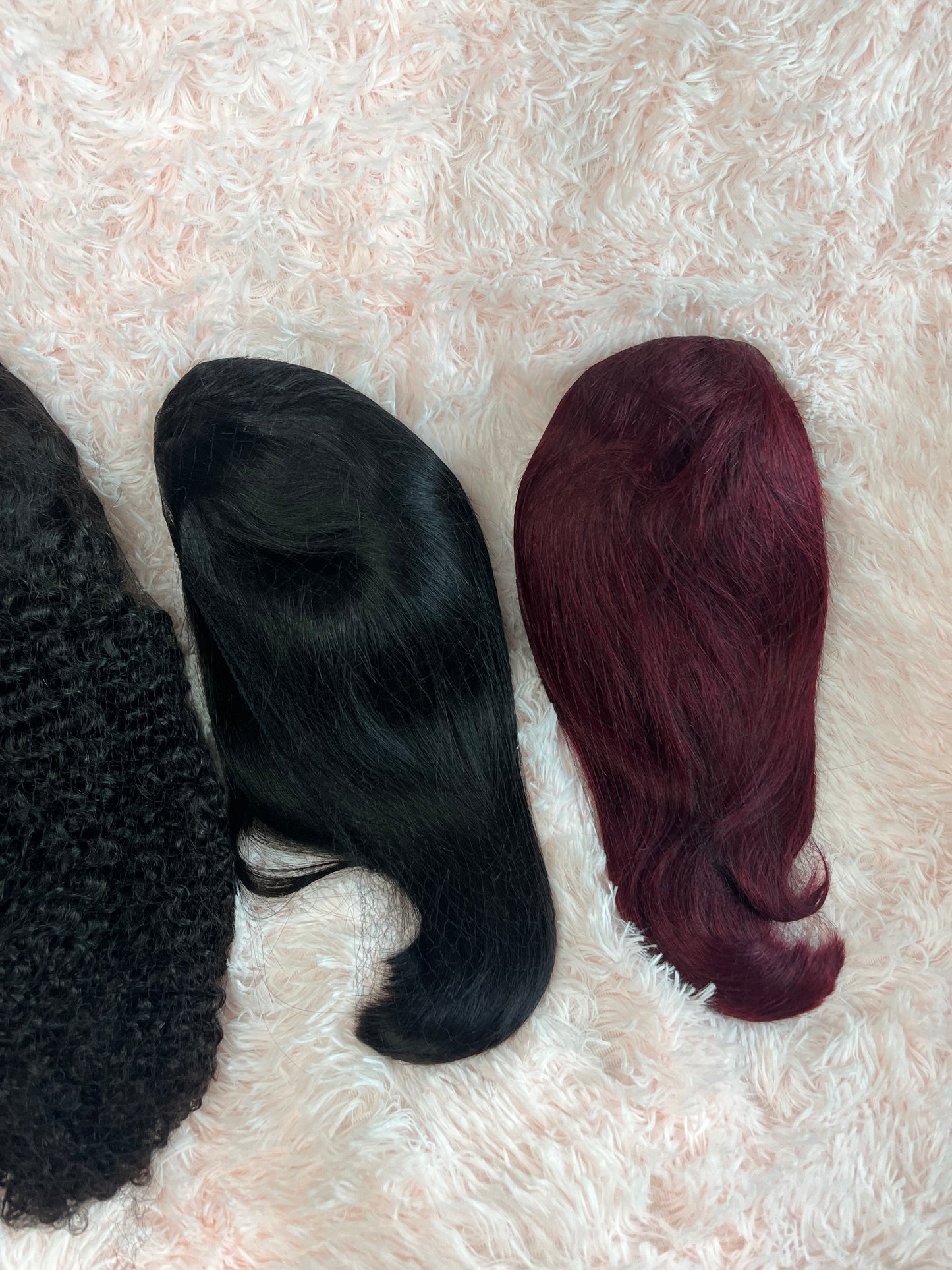 14” Burgundy Color Bob 13x4 FULL Frontal Wig