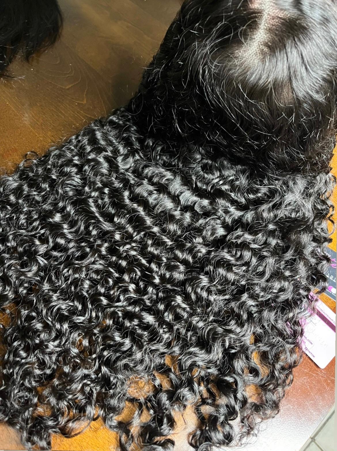 22” Water Wave 13x4 Lace Frontal Wig 13x4